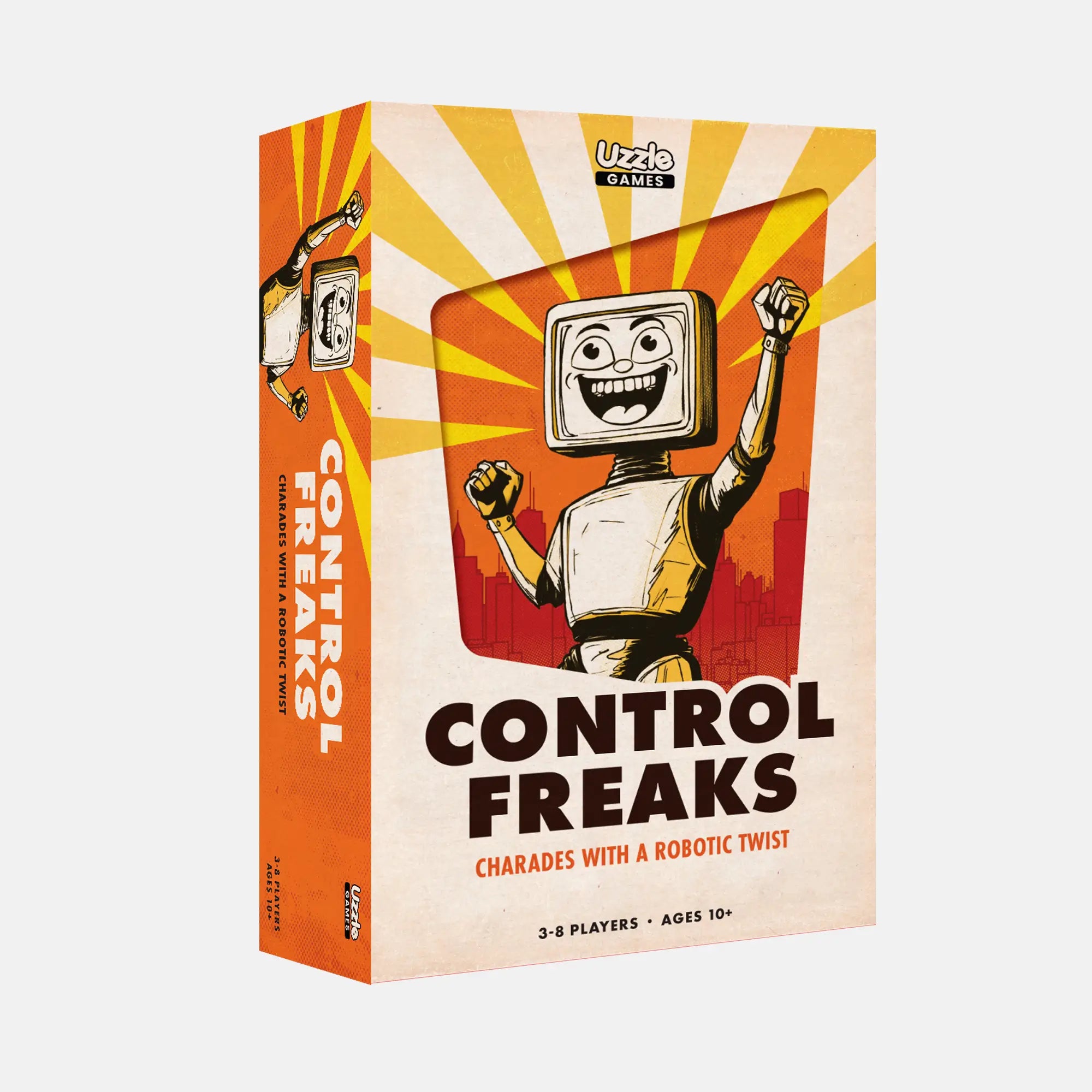 Control Freaks Color Control Freaks Robot Charades Party Game – The Uzzle
